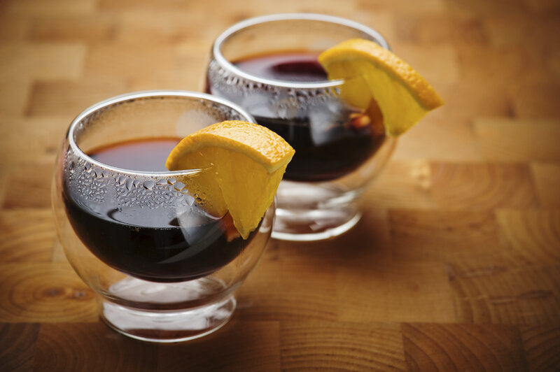 Two Glasses of Mulled Wine