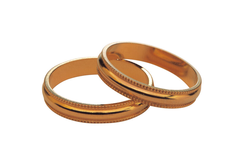 Two Gold Wedding Rings — Neutral
