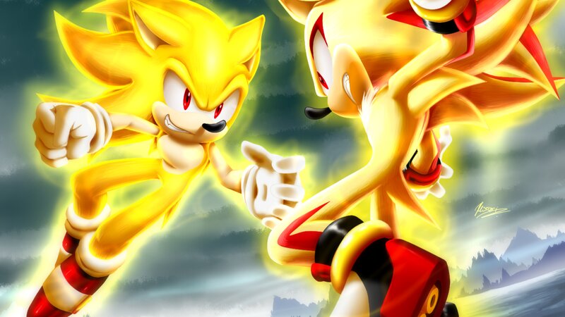Two Golden Hedgehogs — Yellow