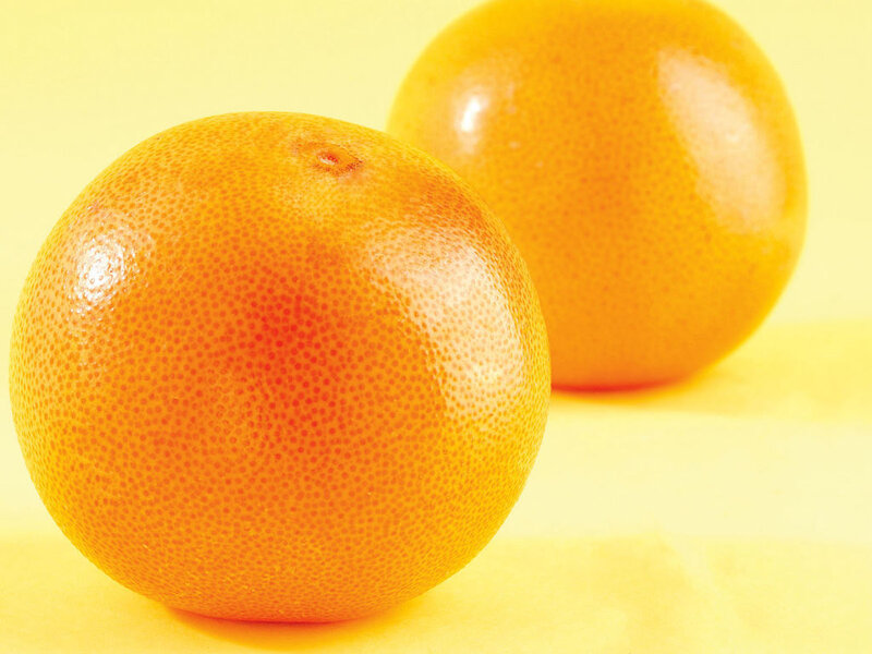 Two Grapefruits