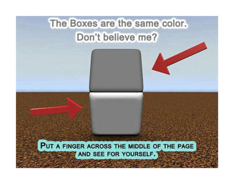 Two Gray Cubes