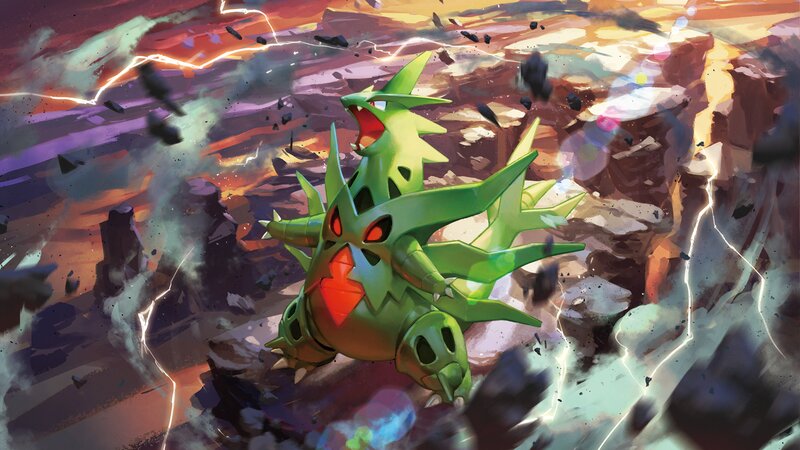 Two Green Dragon-like Creatures