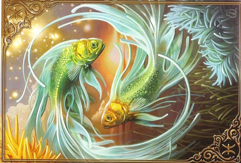Two Green Fish