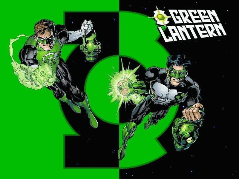 Two Green Lantern Characters