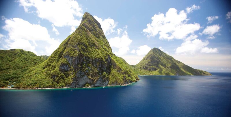 Two Green Mountains
