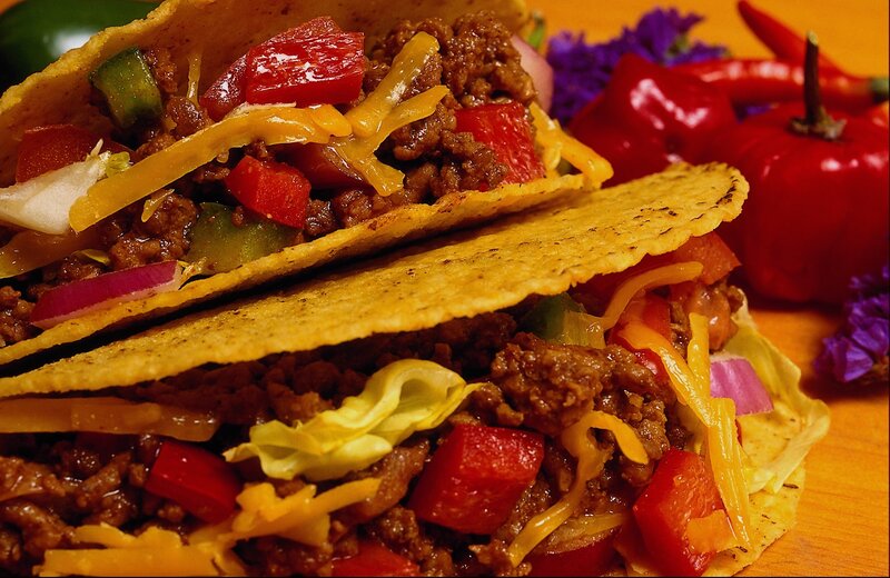 Two Ground Beef Tacos