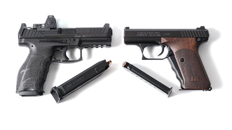 Two Handguns — Black, Neutral