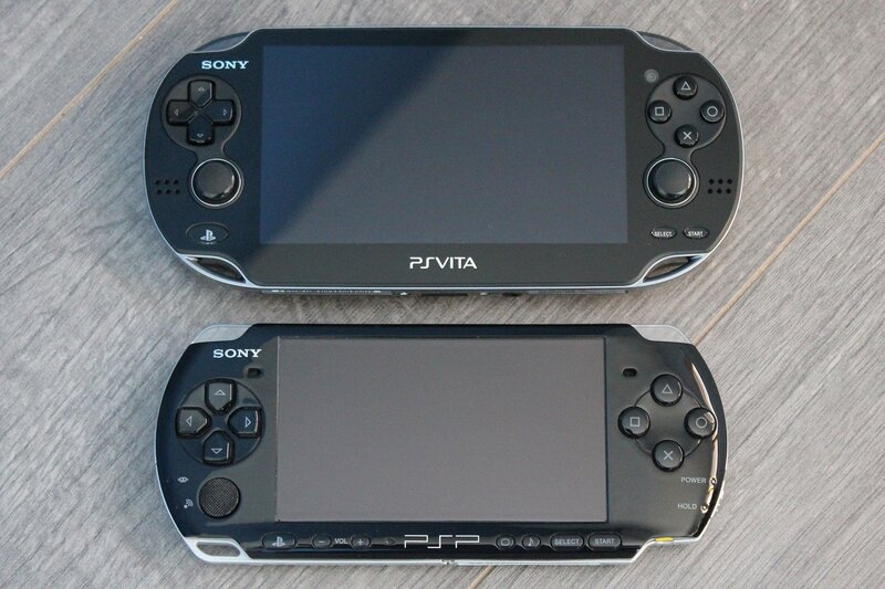 Two Handheld Consoles