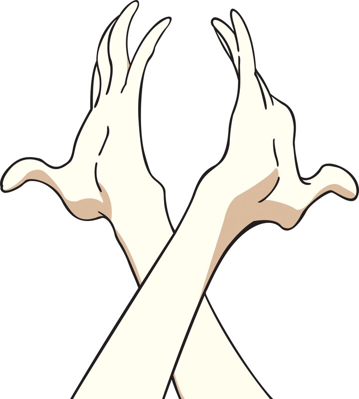 Two Hands Crossed