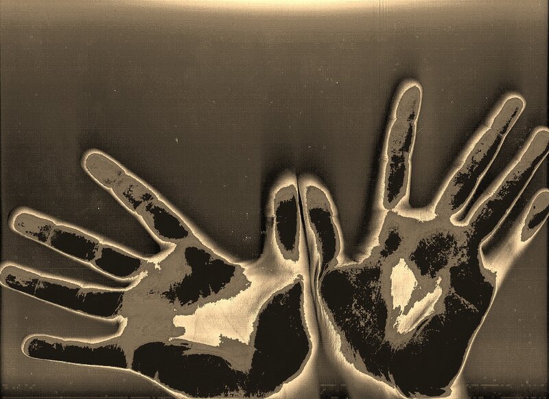Two Hands on Surface