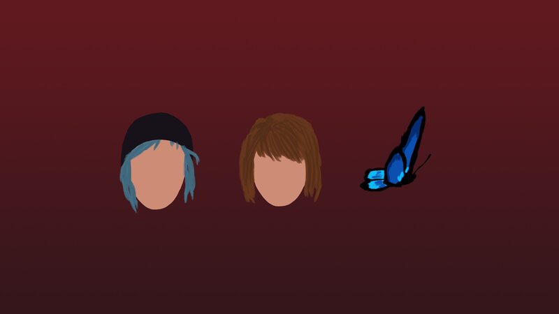 Two Heads and a Butterfly