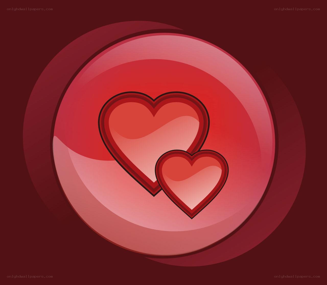 two hearts icon