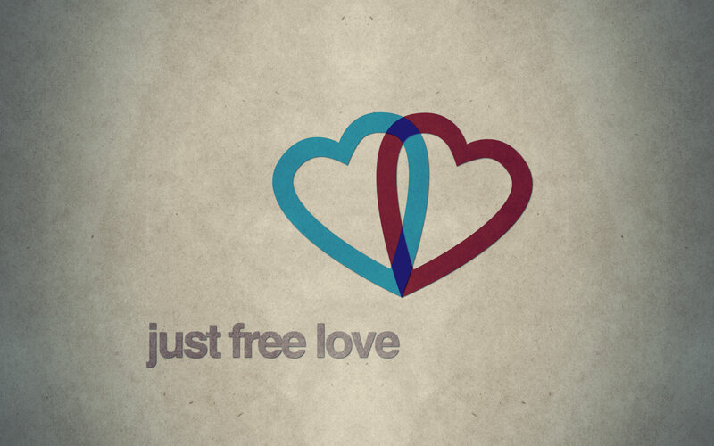 two hearts intertwined