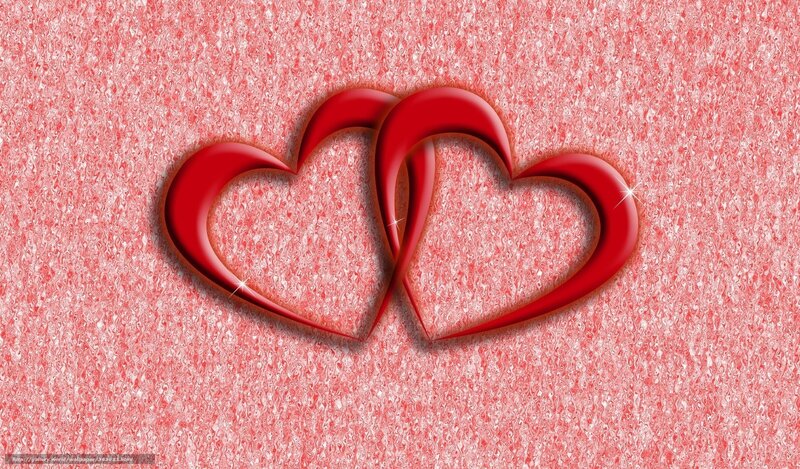 Two hearts intertwined