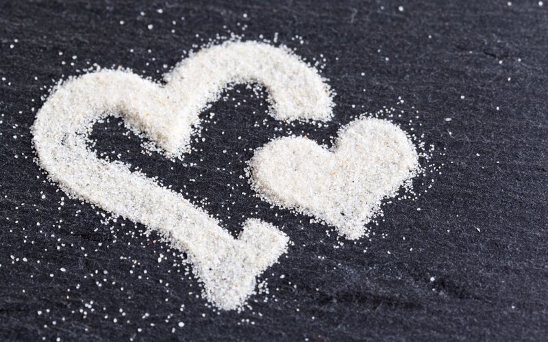 Two Hearts Made of Sand
