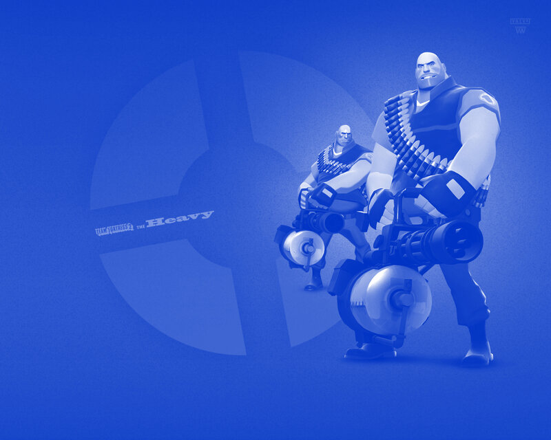 Two Heavy Characters — Blue