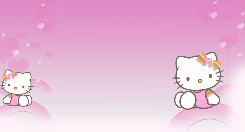 Two Hello Kitty Characters