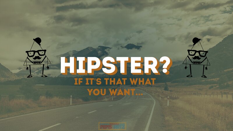 Two Hipster Figures