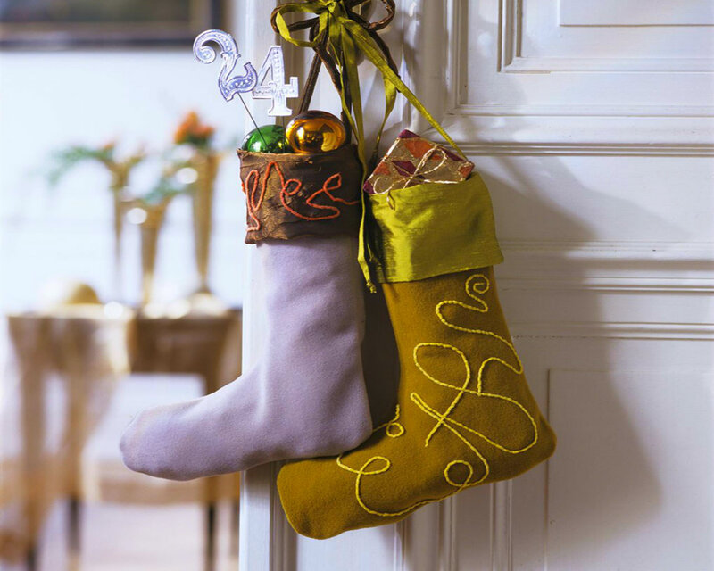 Two Holiday Stockings