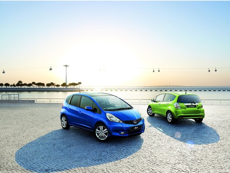 Two Honda Cars