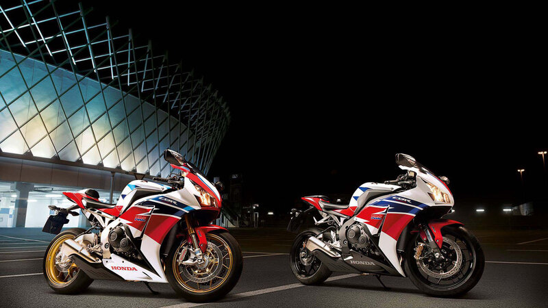 Two Honda CBR Motorcycles