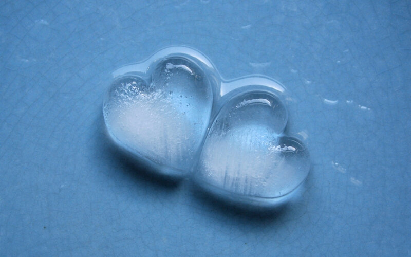 Two Ice Hearts