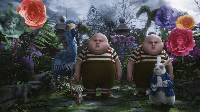 Two Identical Boys in Garden
