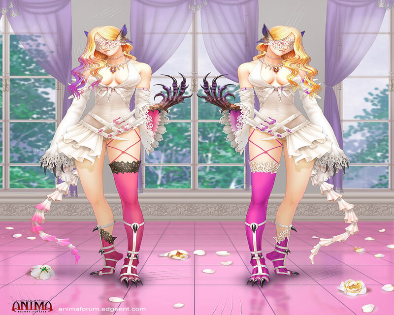 Two Identical Female Characters