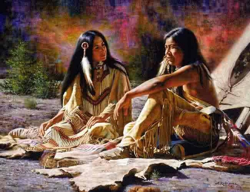 Two Indigenous People — Brown
