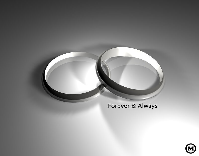 Two Interlocked Rings