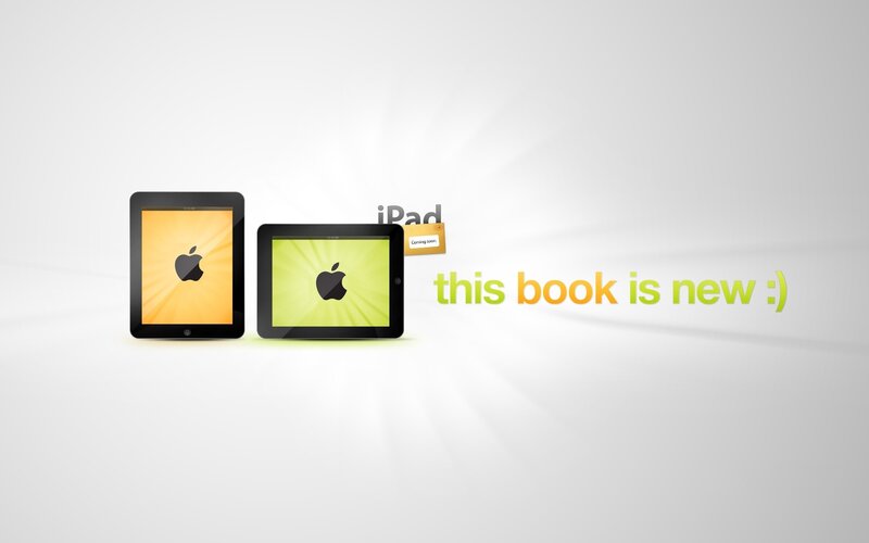 Two IPads on White