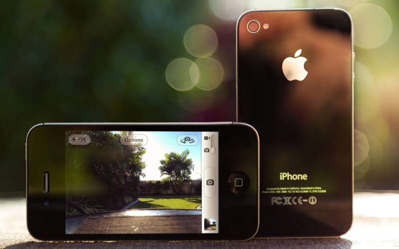 Two IPhones on Surface