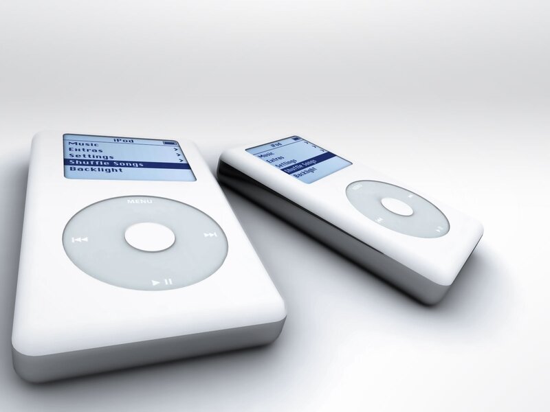 Two iPod Classic devices