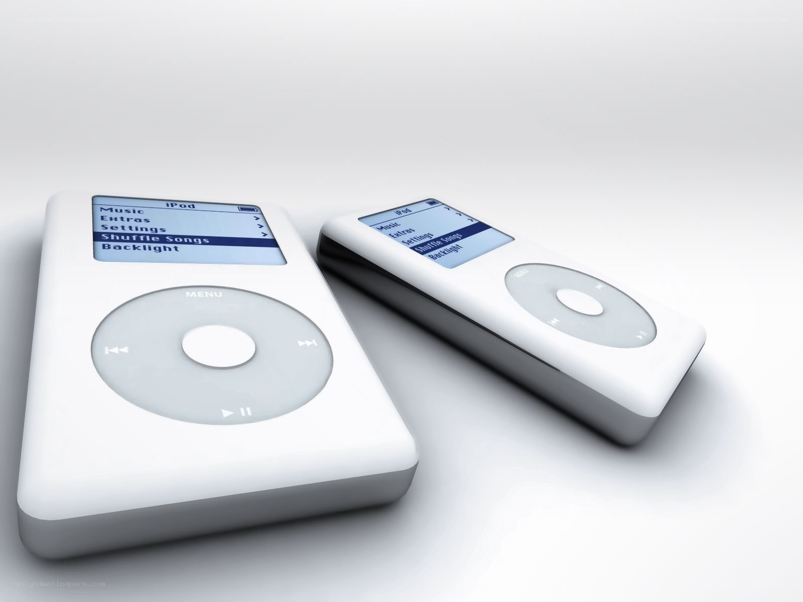Two iPod Classic devices