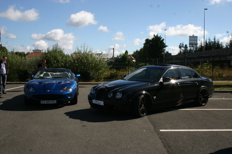 Two Jaguar Cars