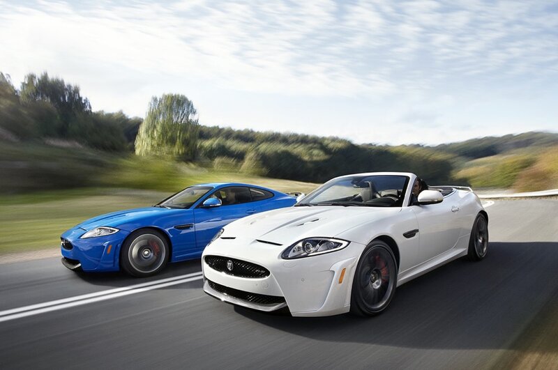 Two Jaguar Sports Cars