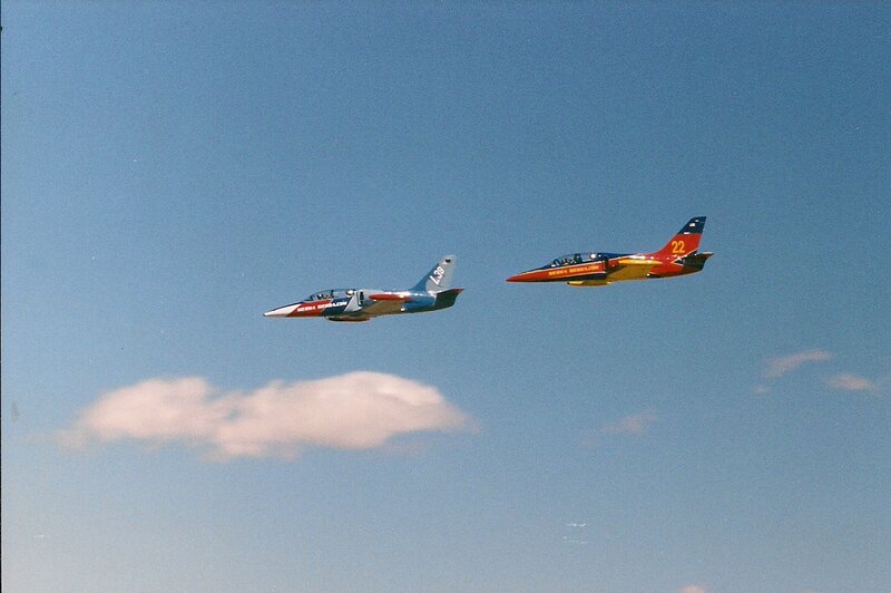 Two Jet Aircraft