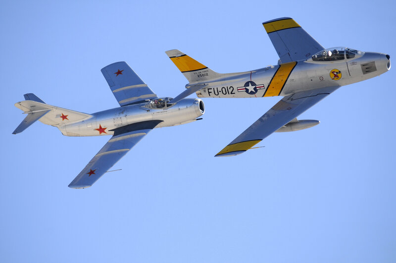 Two Jet Fighters