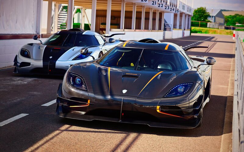 Two Koenigsegg Supercars