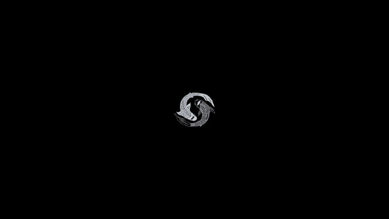 Two Koi Fish in Yin-yang