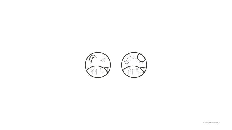 Two Landscape Icons