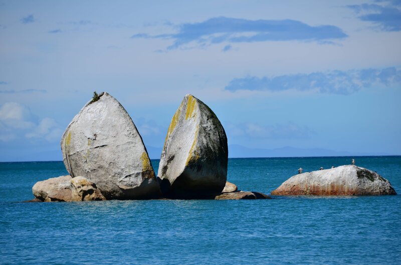 Two Large Sea Stacks