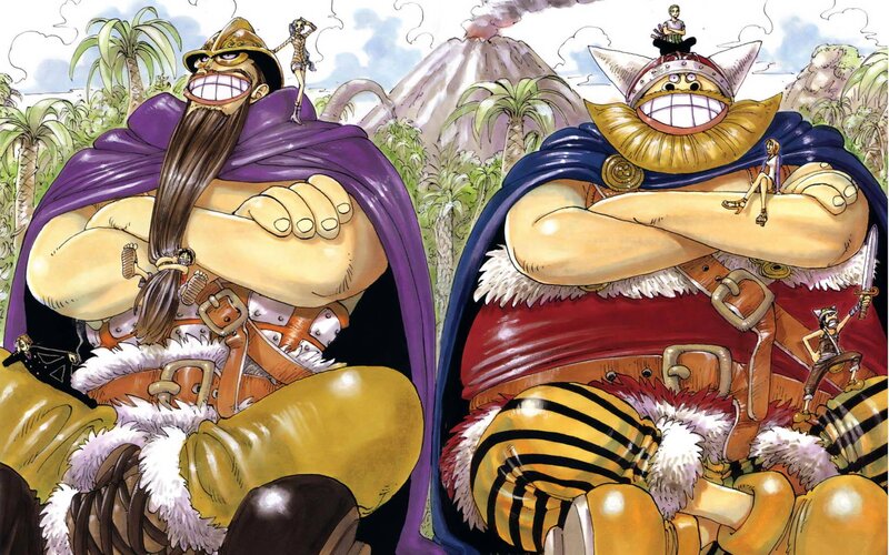 Two Large Warriors