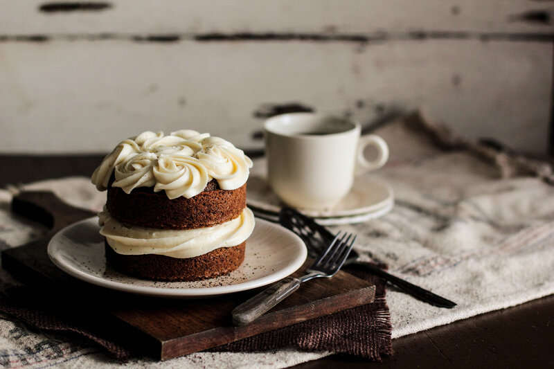 Two-layer Cake with Frosting