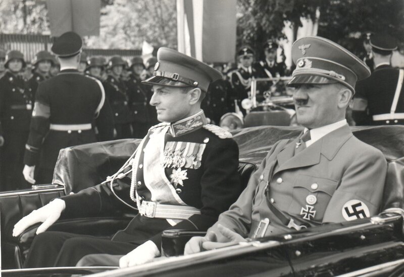 Two leaders in a car