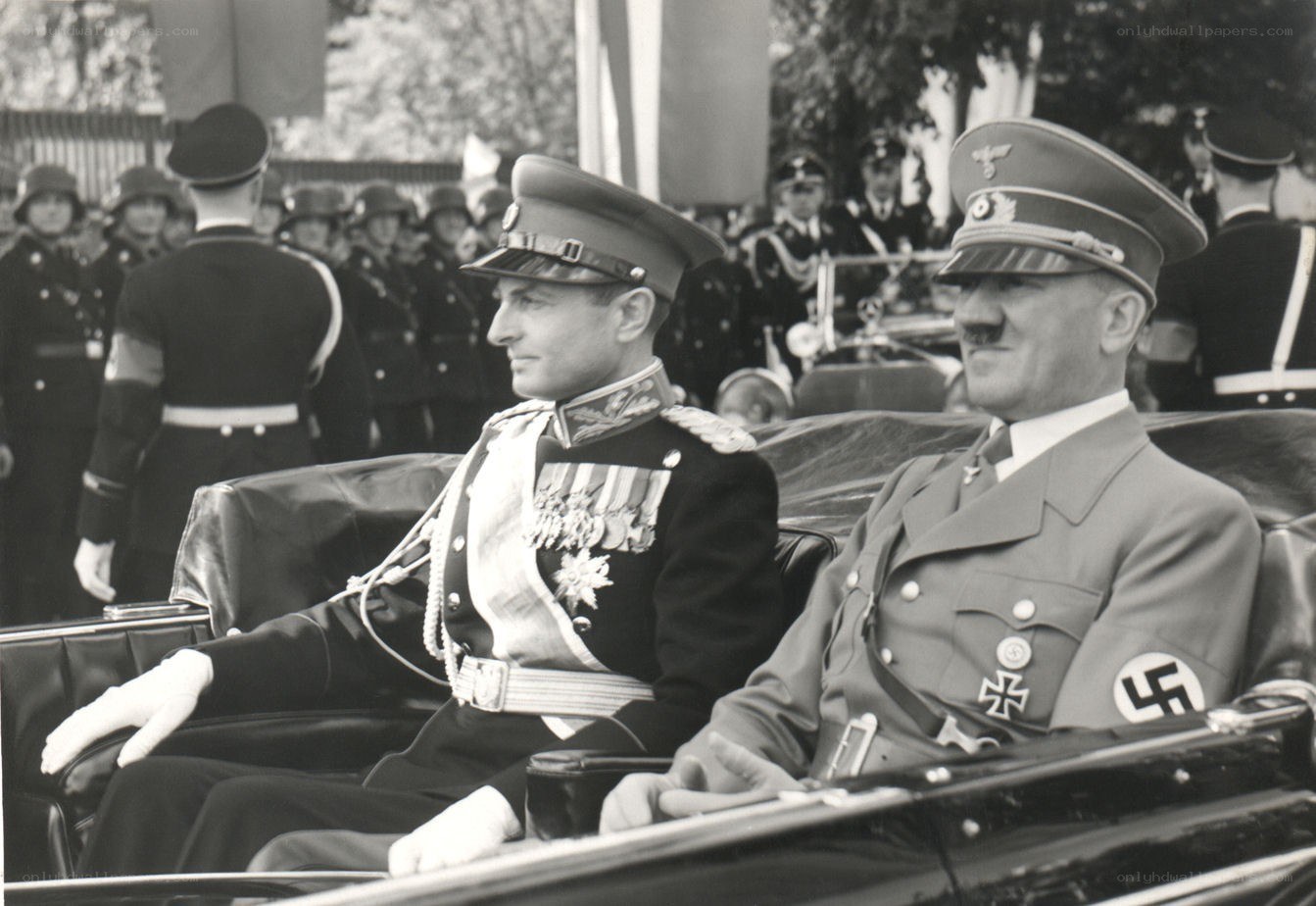 Two leaders in a car