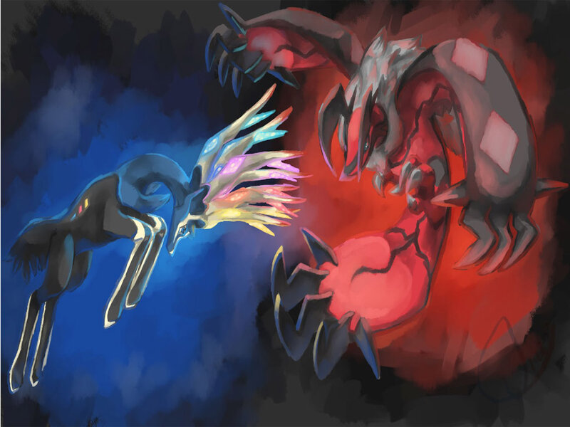Two Legendary Pokémon — Blue