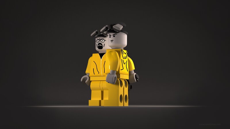 Two Lego Figures
