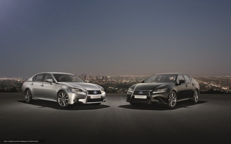Two Lexus Sedans