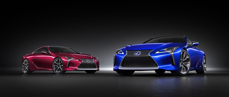 Two Lexus Sports Cars